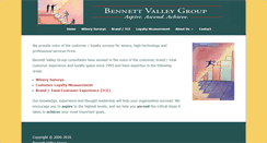 Desktop Screenshot of bennettvalleygroup.com